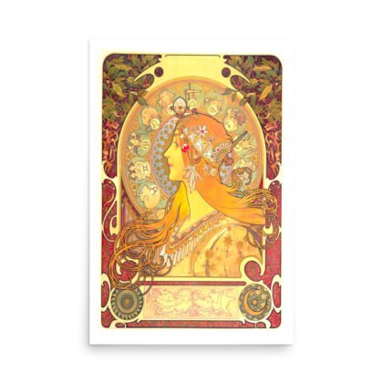 Vintage Alphonse Mucha Print