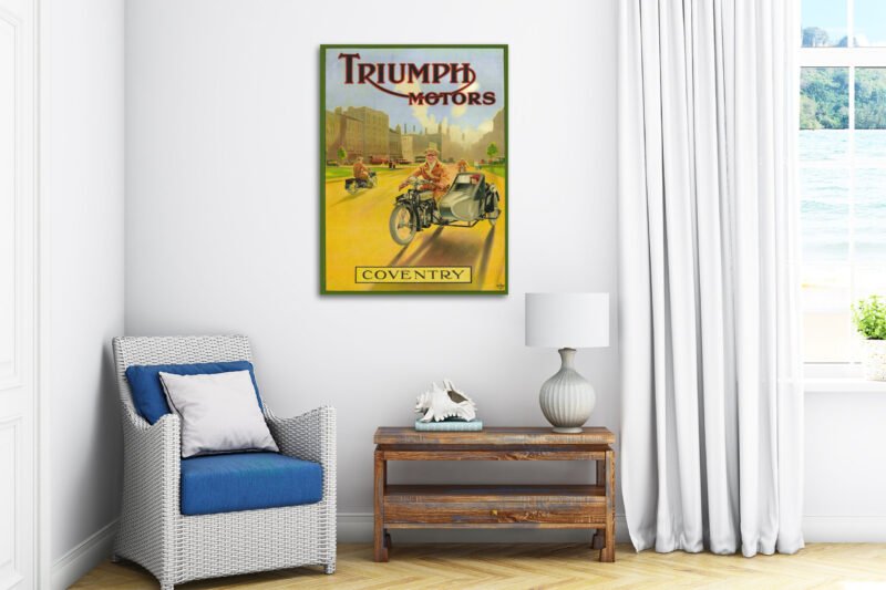 Triumph Motors Coventry Poster Print