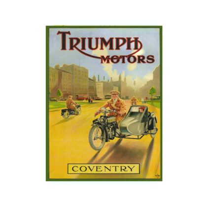 Triumph Motors Coventry Poster Print