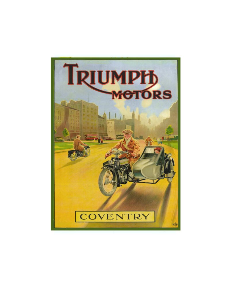 Triumph Motors Coventry Poster Print