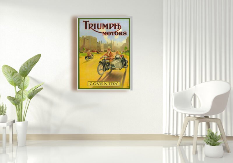 Triumph Motors Coventry Poster Print