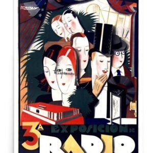 Vintage Opera Theatre Poster, 3rd Radio Records and Cinematography Exhibition