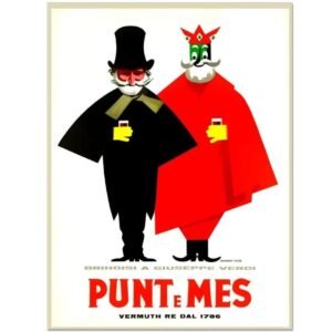 Carpano Vintage Food & Drink Poster, A Toast To Guiseppe Verdi Poster, Italian Carpano Vermuth Advert Poster